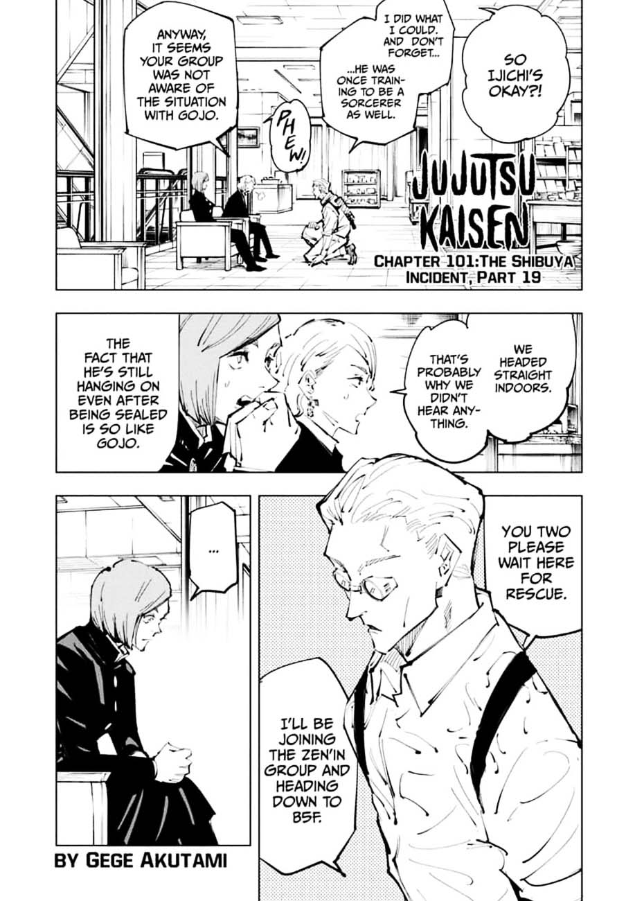 Jujutsu Kaisen Chapter 101 image 01